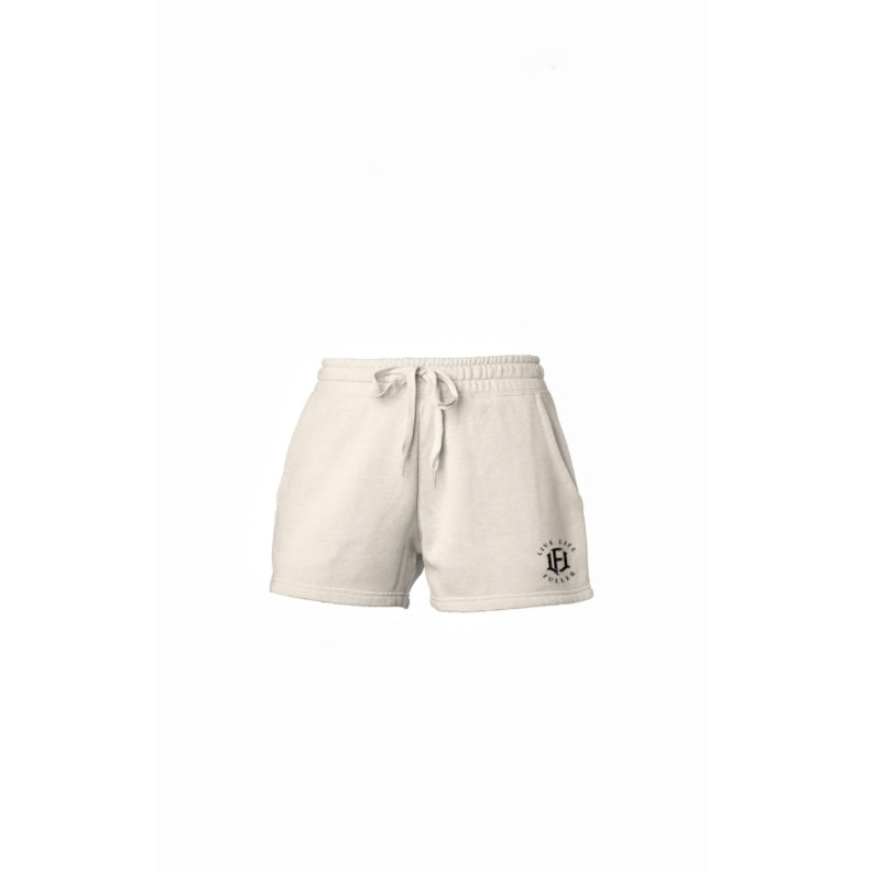 WOMEN'S FLEECE SHORTS - SAND