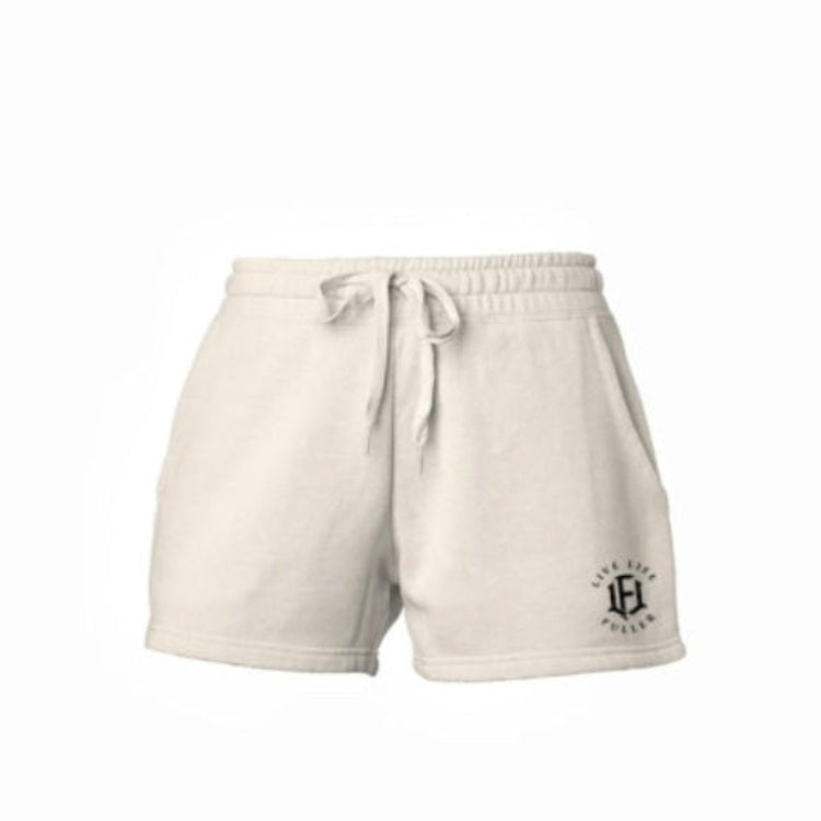 WOMEN'S FLEECE SHORTS - SAND