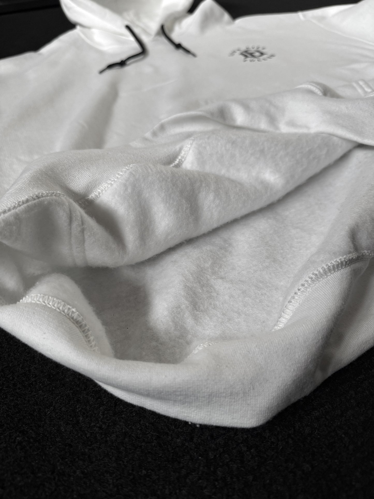 50/50 HOODIE - WHITE