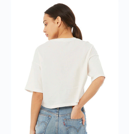 WOMEN'S CROPPED JERSEY TEE