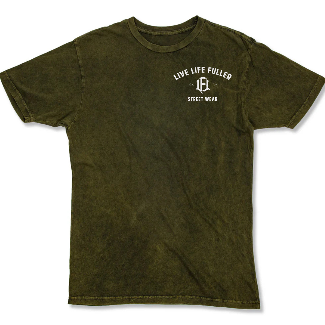 PREMIUM HEAVYWEIGHT TEE - VINTAGE OLIVE
