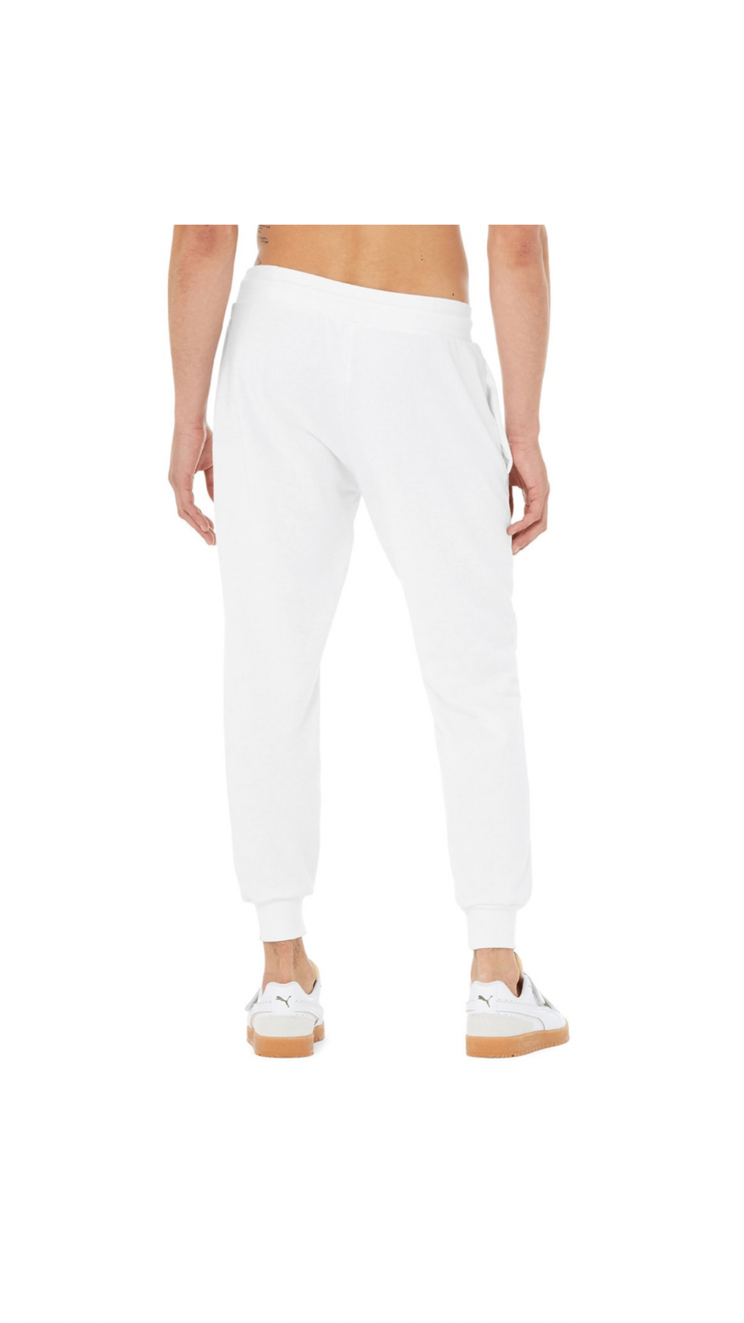 UNISEX JOGGERS - WHITE