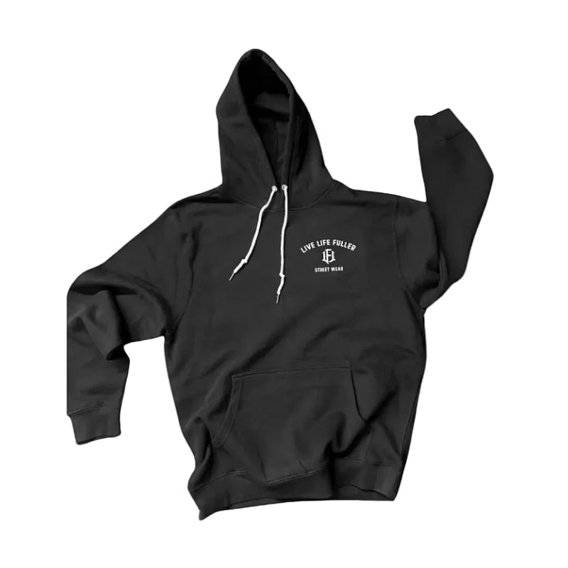 50/50 HOODIE - BLACK