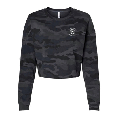 WOMEN'S CROPPED CREWNECK