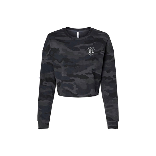 WOMEN'S CROPPED CREWNECK