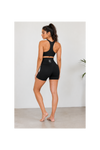 WOMEN'S BIKER SHORTS - BLACK