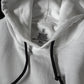 50/50 HOODIE - WHITE
