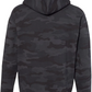 UNISEX BLACK CAMO HOODIE