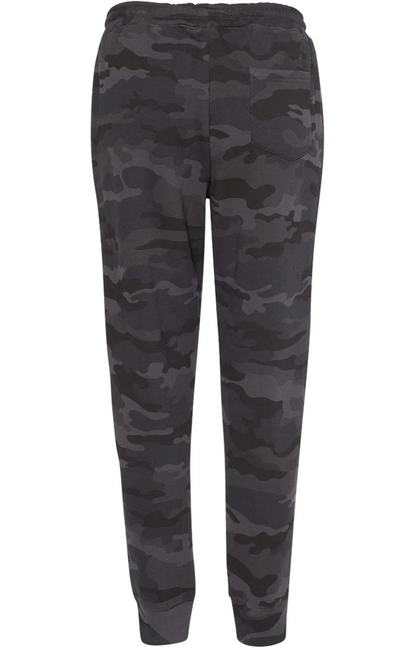UNISEX BLACK CAMO JOGGERS