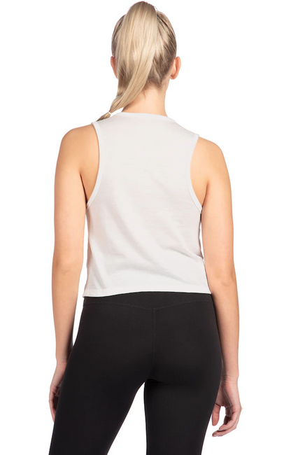 CROPPED TANK - WHITE