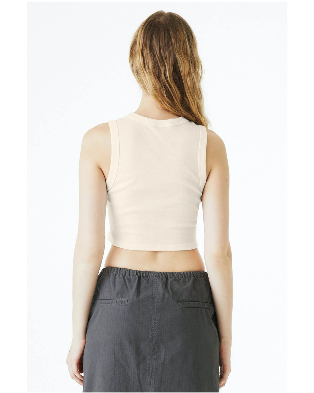 WOMEN'S MICRO MUSCLE TANK - NATURAL BLEND