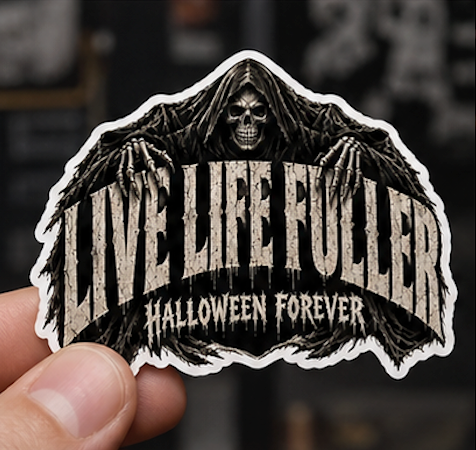 HALLOWEEN FOREVER STICKER