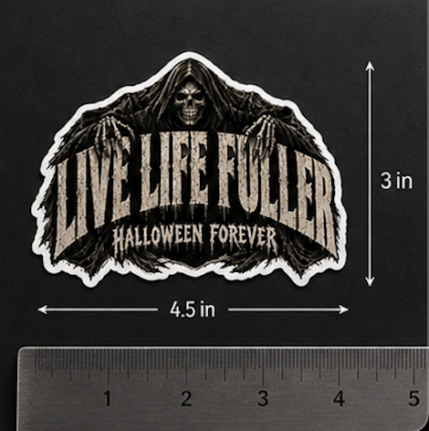HALLOWEEN FOREVER STICKER