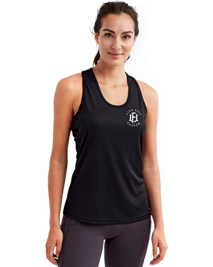 WOMEN'S YOGA TANK - BLACK