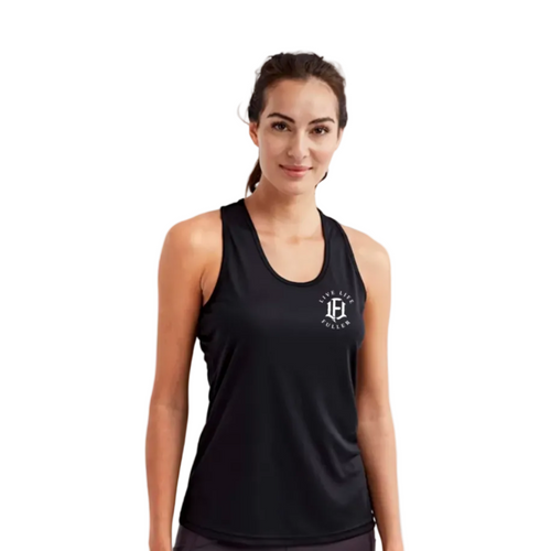 WOMEN'S YOGA TANK - BLACK