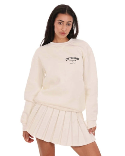 ITALIAN CREAM CREWNECK