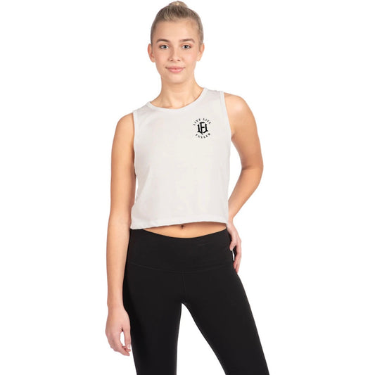 CROPPED TANK - WHITE