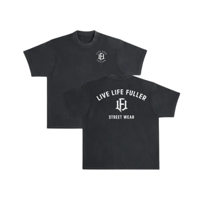 PREMIUM HEAVYWEIGHT TEE - FADED BLACK
