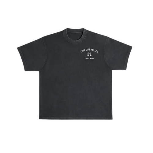 PREMIUM HEAVYWEIGHT TEE - FADED BLACK