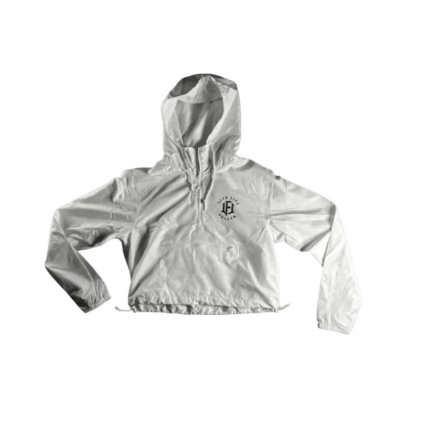 CROPPED WHITE CAMO WINDBREAKER