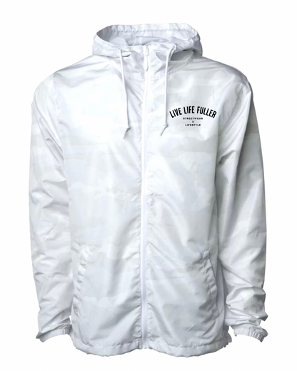 WOMEN'S WINDBREAKER - WHITE CAMO