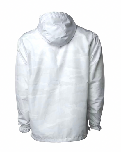 WOMEN'S WINDBREAKER - WHITE CAMO