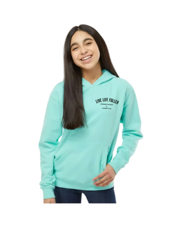 KIDS HOODIE - SEAFOAM