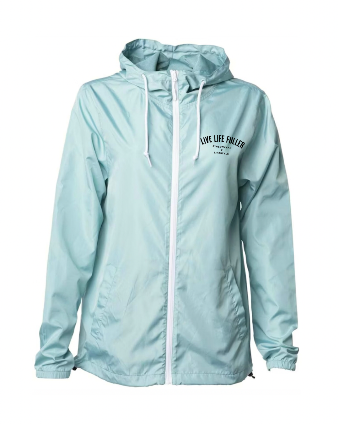 WOMEN'S WINDBREAKER - BABY BLUE