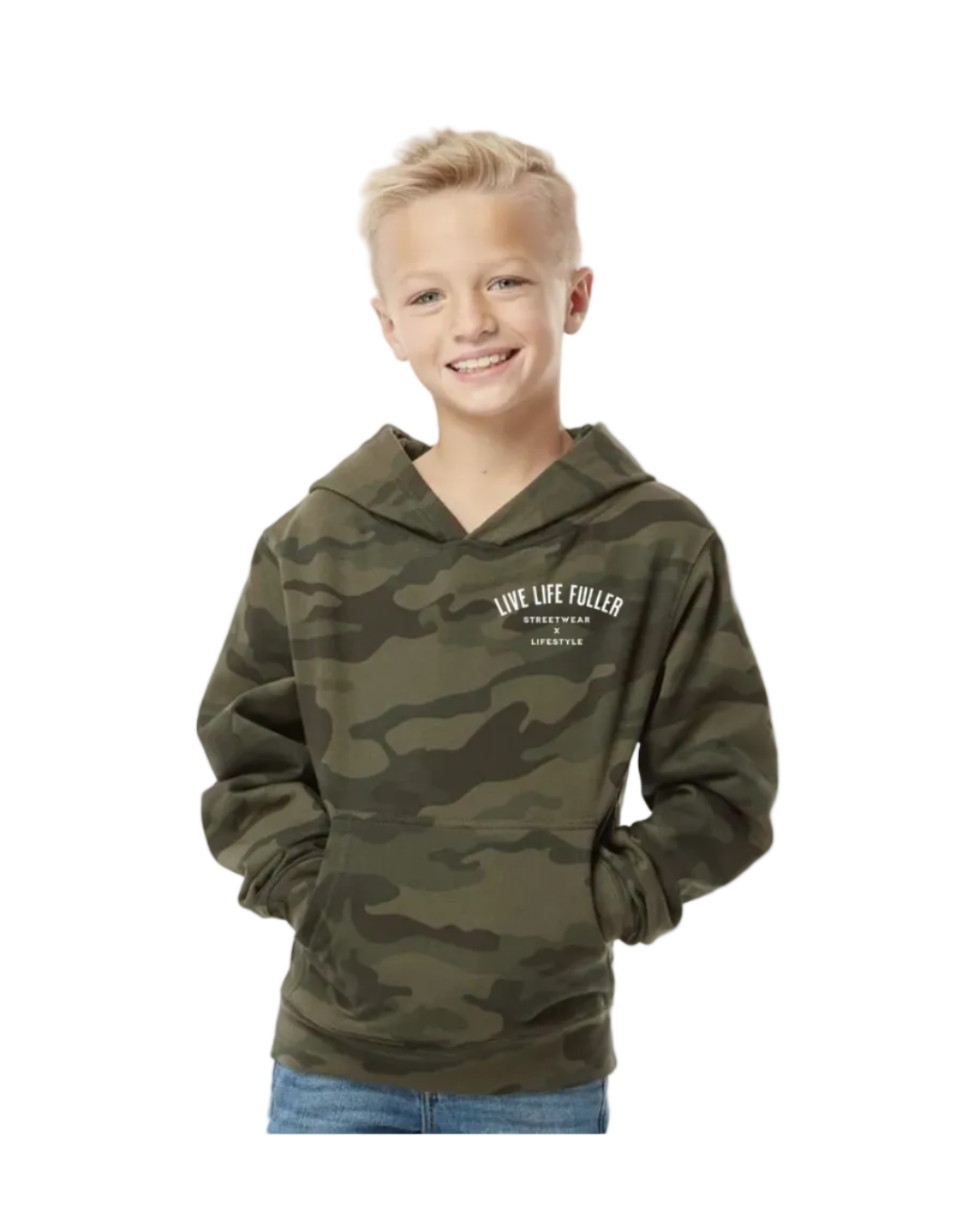 KIDS HOODIE - CAMO