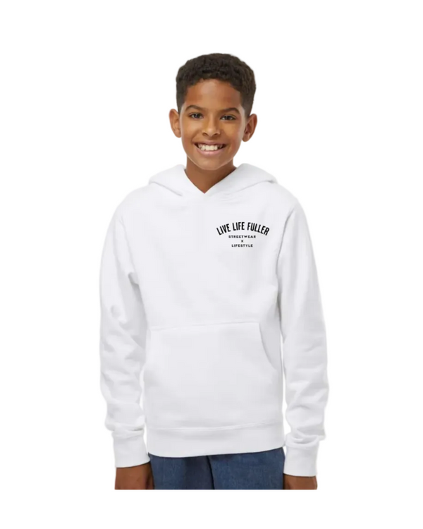 KIDS HOODIE - WHITE