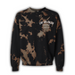 BLEACH DYE CREWNECK SWEATSHIRT