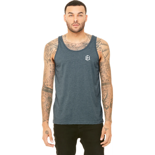 MUSCLE TANK - CHARCOAL