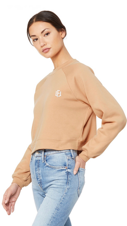 WOMEN'S FLEECE PULLOVER - SANDSTONE