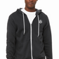 MEN'S FLEECE HOODIE - GRAY