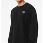 MEN'S FLEECE SWEATSHIRT - BLACK