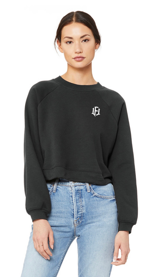 WOMEN'S FLEECE PULLOVER - DARK GREY