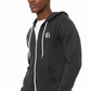 MEN'S FLEECE HOODIE - GRAY