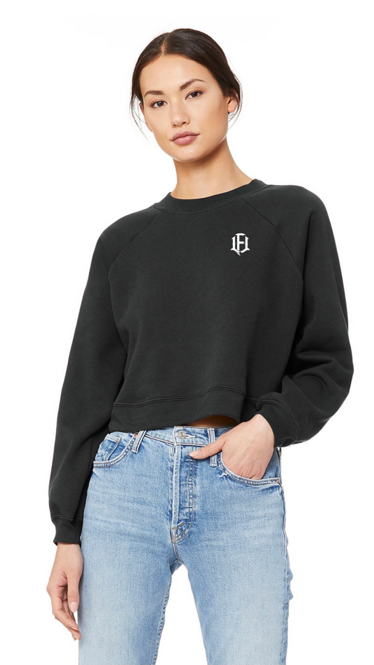 WOMEN'S FLEECE PULLOVER - DARK GREY