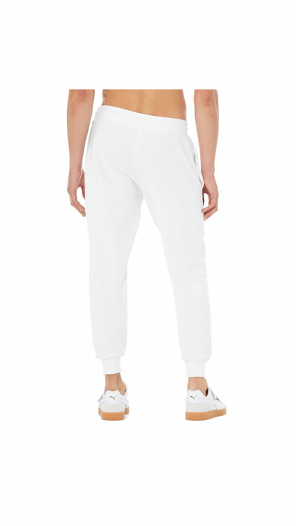 UNISEX JOGGERS - WHITE