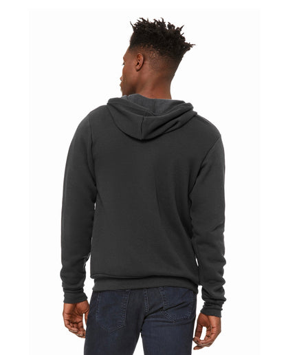 MEN'S FLEECE HOODIE - GRAY