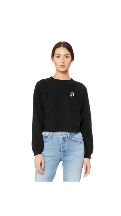 WOMEN'S FLEECE PULLOVER - BLACK