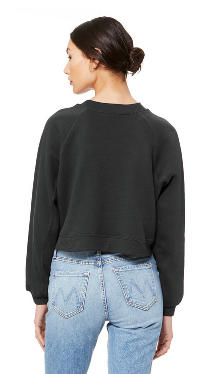 WOMEN'S FLEECE PULLOVER - DARK GREY