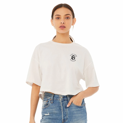WOMEN'S CROPPED JERSEY TEE