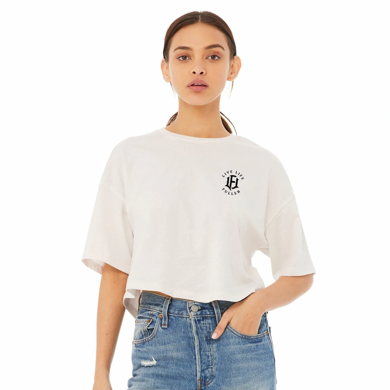 WOMEN'S CROPPED JERSEY TEE