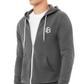 MEN'S FLEECE HOODIE - ASPHALT