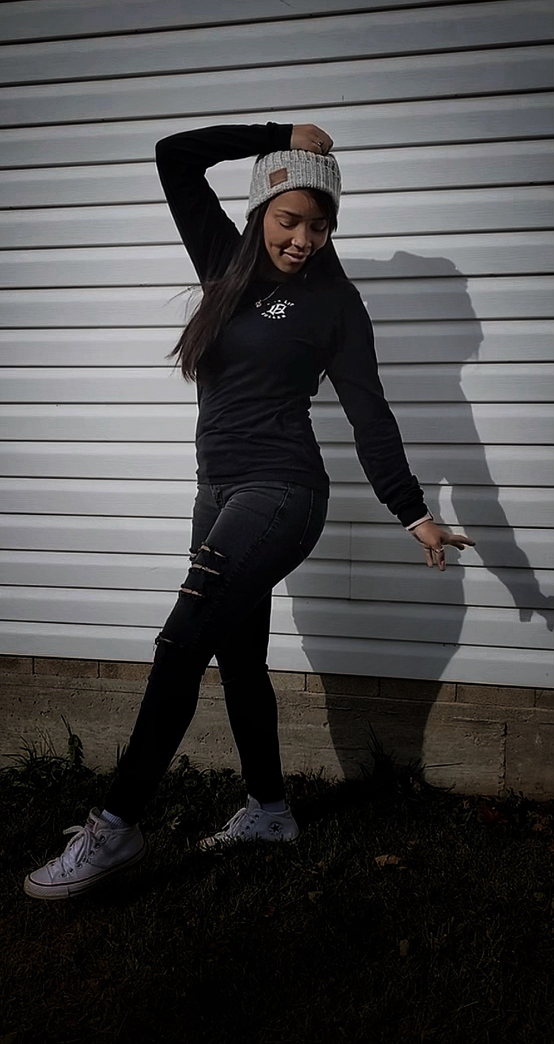 WOMEN'S LONG SLEEVE - BLACK